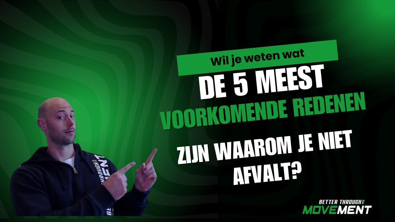 Thumbnail voor blog 5 redenen waarom je niet afvalt voor CrossFit sportschool Zevenbergen