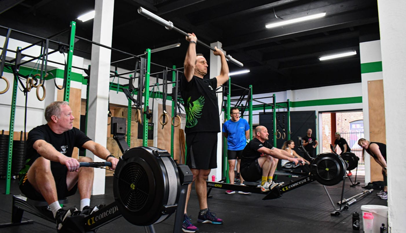 Hyrox CrossFit Rowing