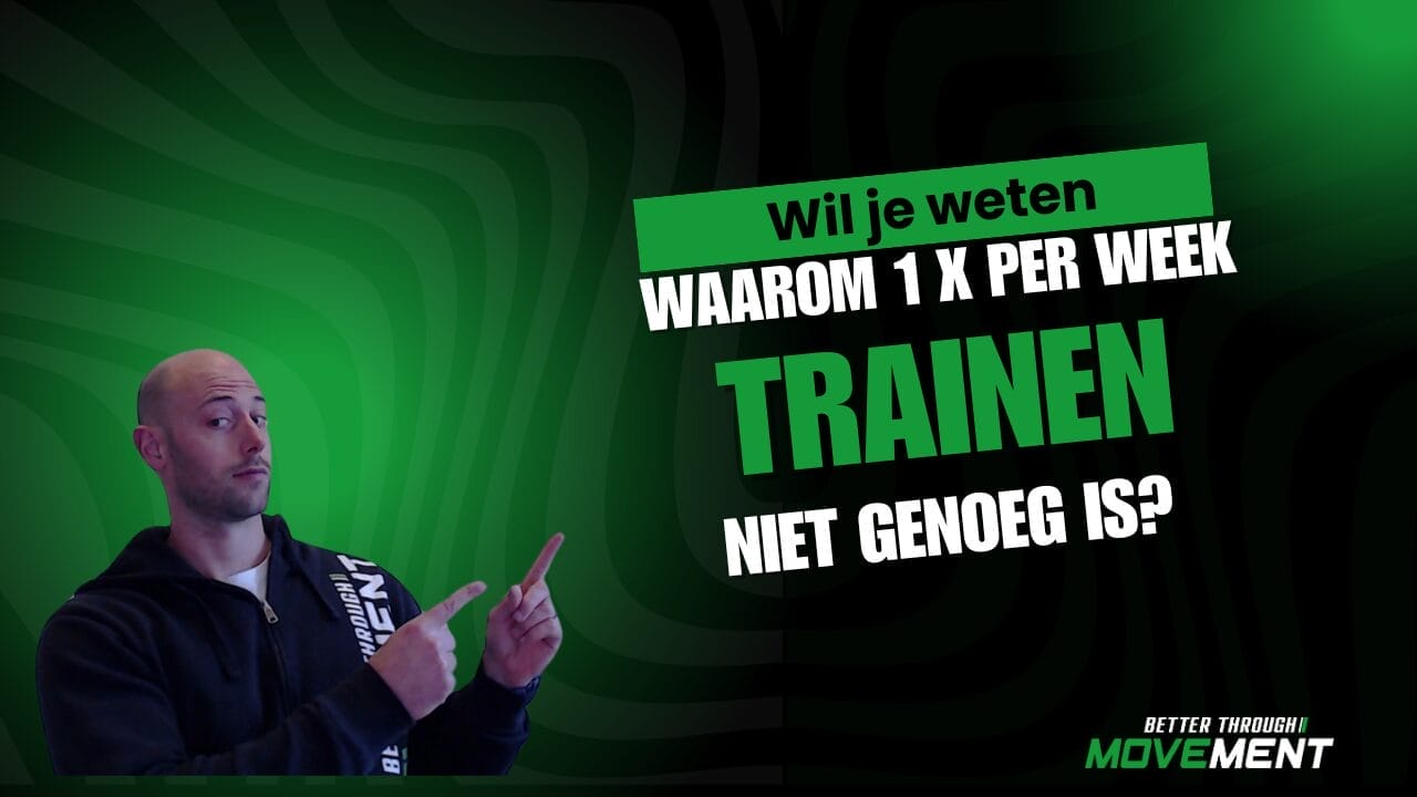 Thumbnail blog waarom je snel van één keer naar geen keer trainen gaat voor CrossFit sportschool Zevenbergen