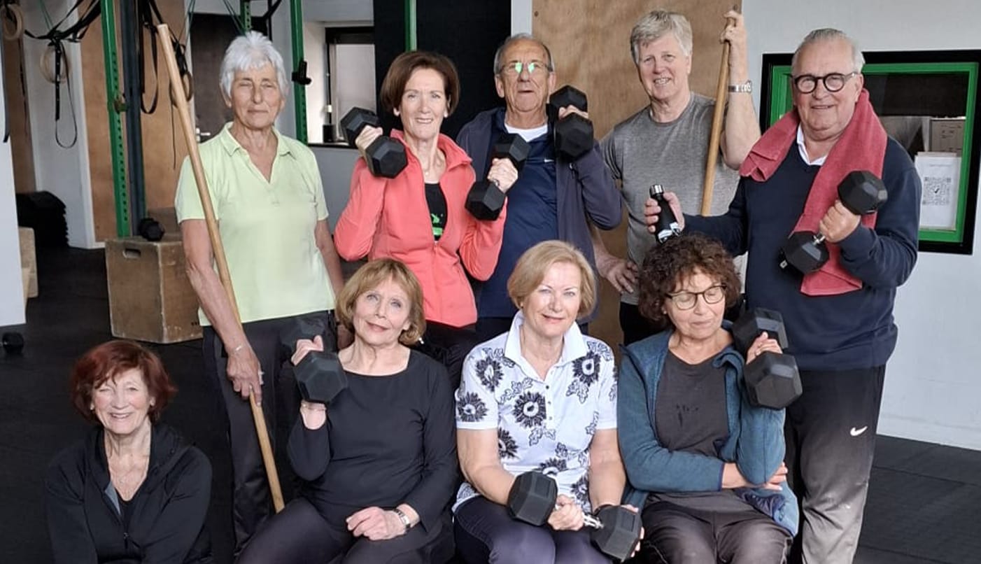 55+ crossfit vintage
